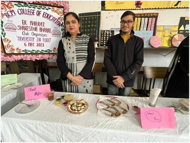 Food Festival by Ek Bharat Shreshtha Bharat Club